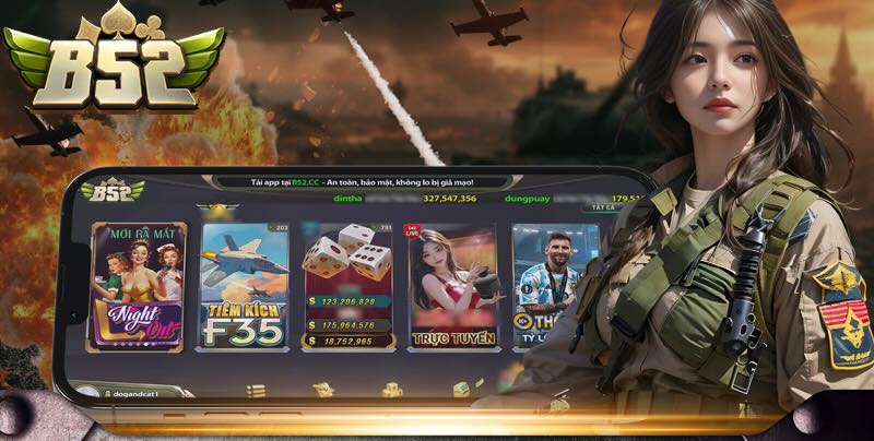 Khám phá kho game siêu đã tại B52club